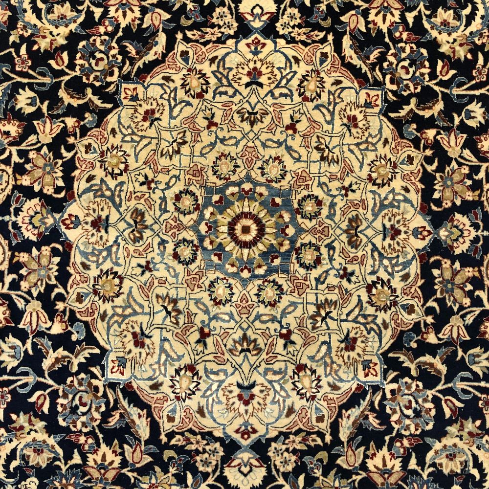 Persian Rugs - Isfahan 6'9" x 9'11" - Antique Rugs - Oriental Rug Exchange