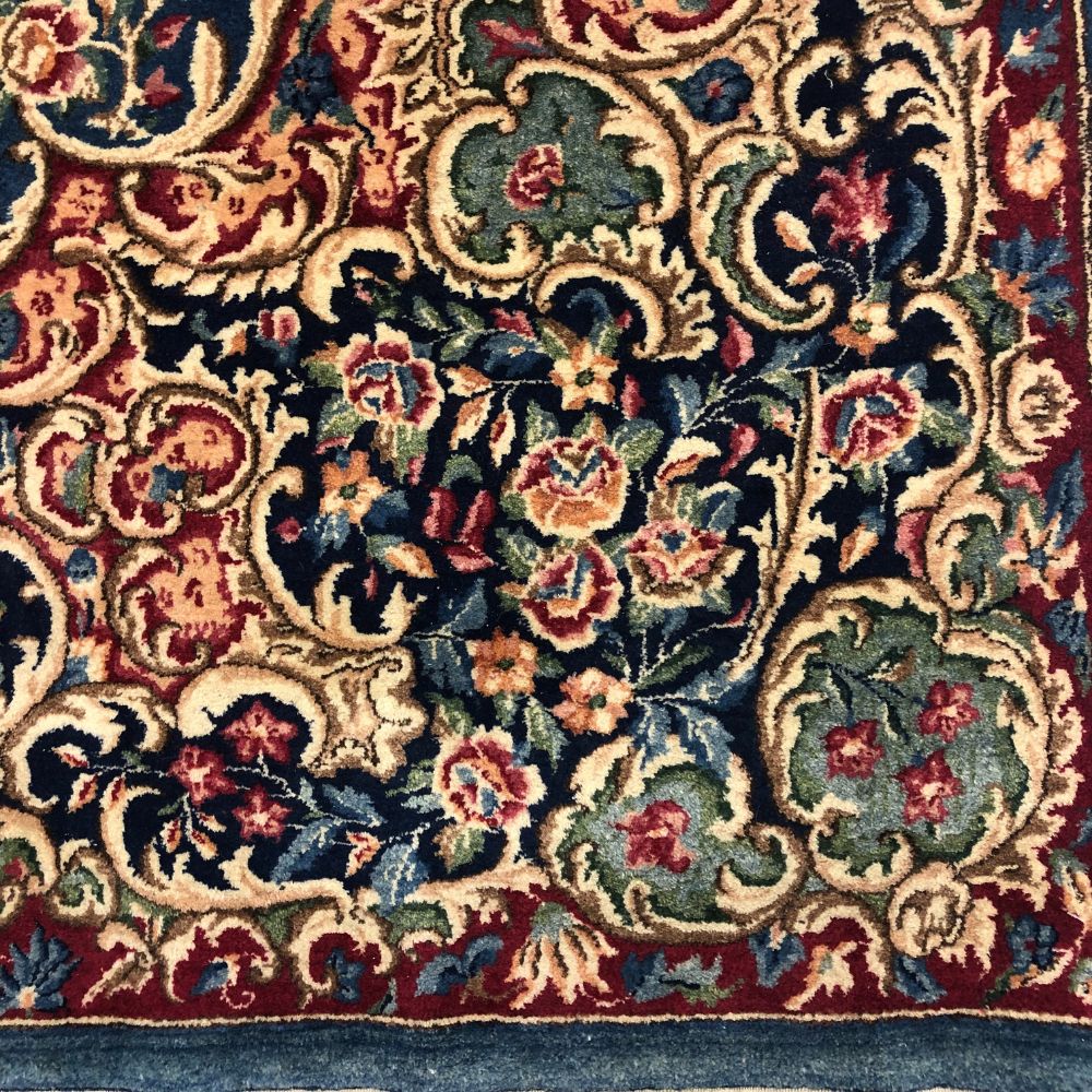 Persian Rugs - Kerman 8’1" x 10’10" -Vintage Rugs - Oriental Rug Exchange - Border