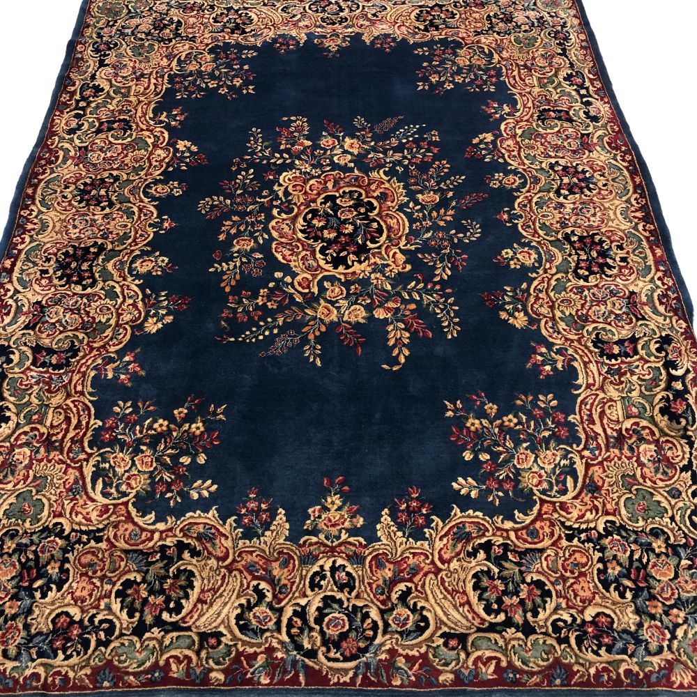 Persian Rugs - Kerman 8’1" x 10’10" -Vintage Rugs - Oriental Rug Exchange