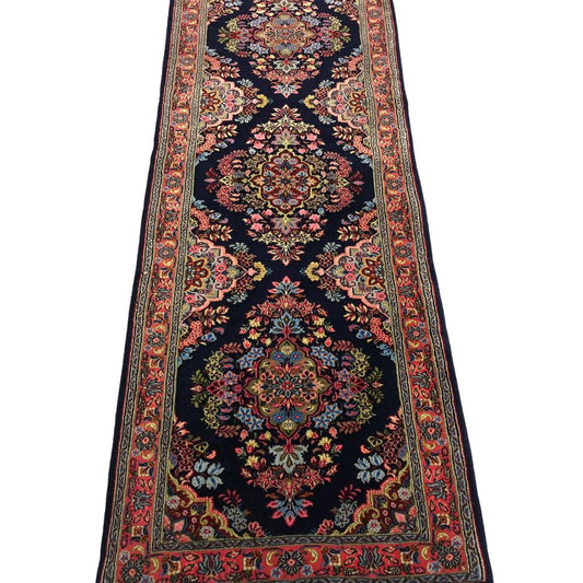 Persian Rugs - Qum Runner 2’4 x 6’7 - Vintage Rugs - Oriental Rug Exchange